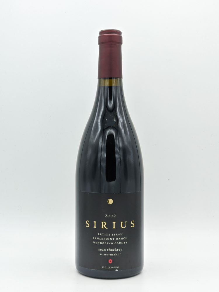 Sean Thackrey Sirius 2002