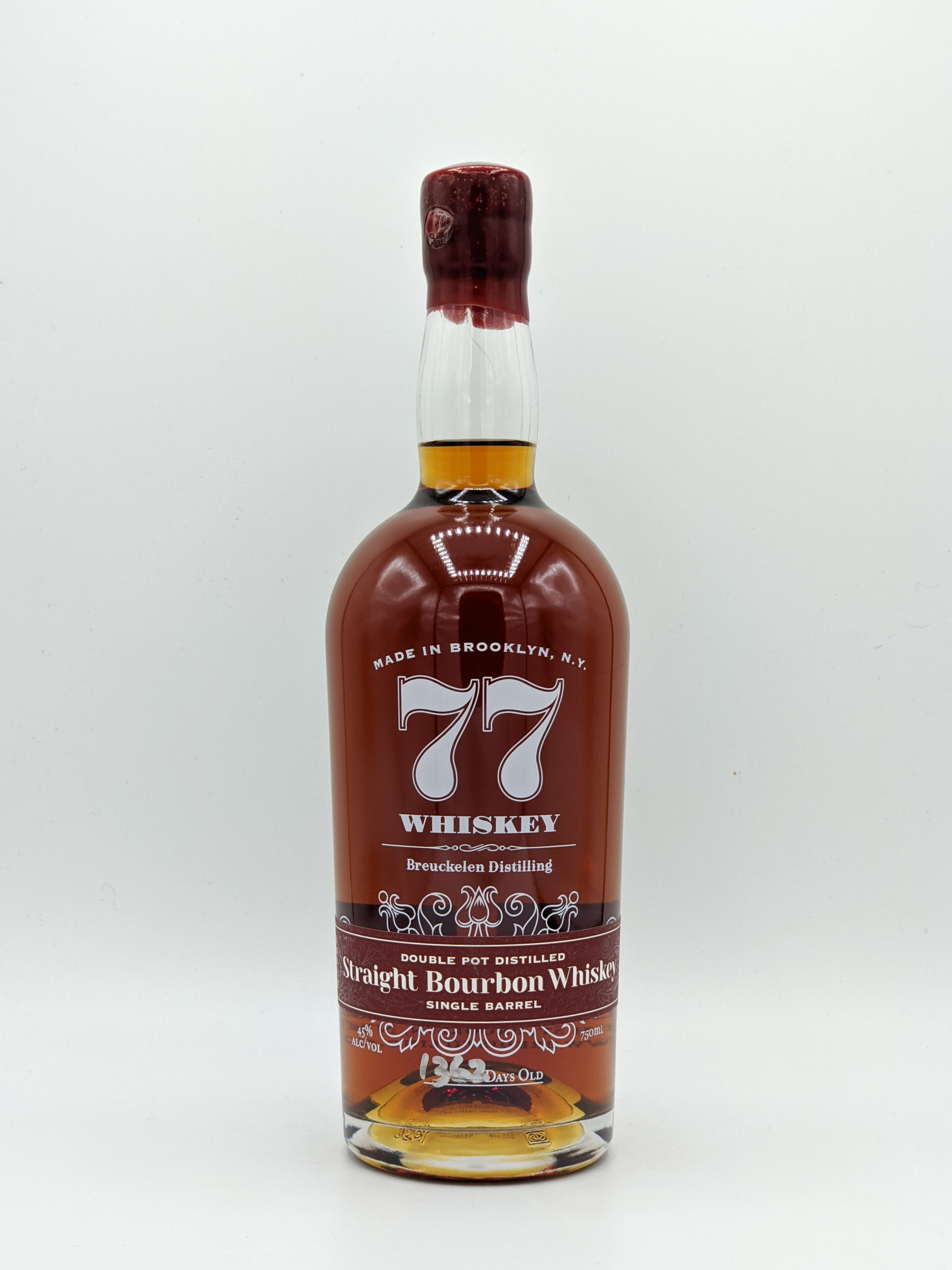 Breuckelen 77 Single Barrel Straight Bourbon Whiskey (2019)