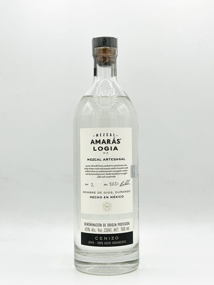 Amaras Mezcal Logia Cenizo