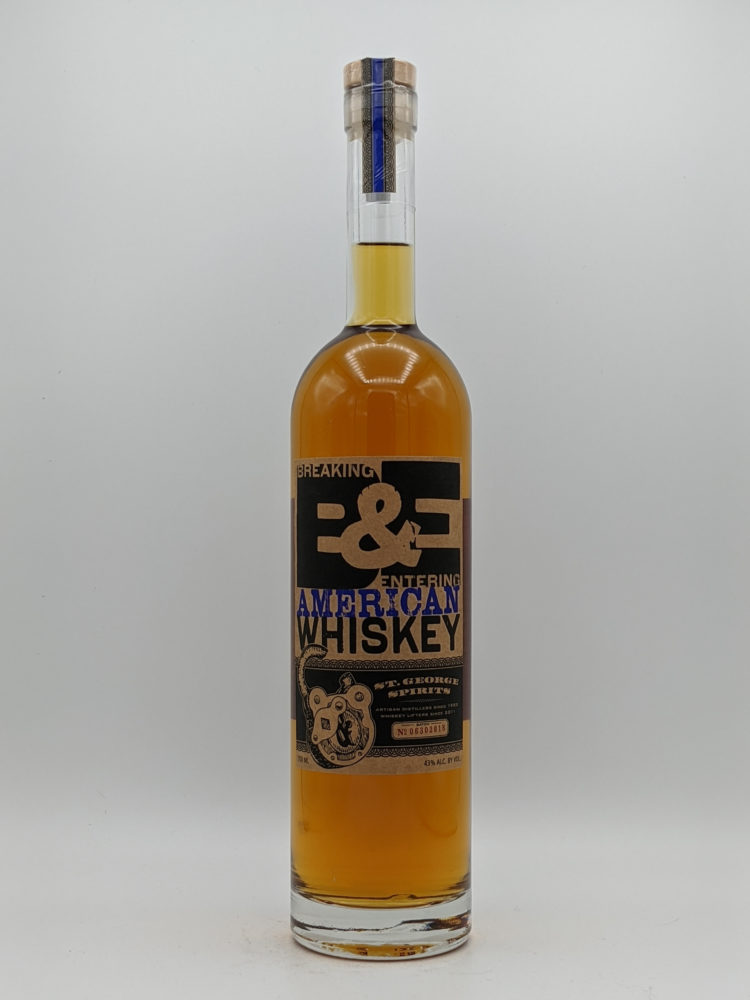 St. George Breaking & Entering American Whiskey