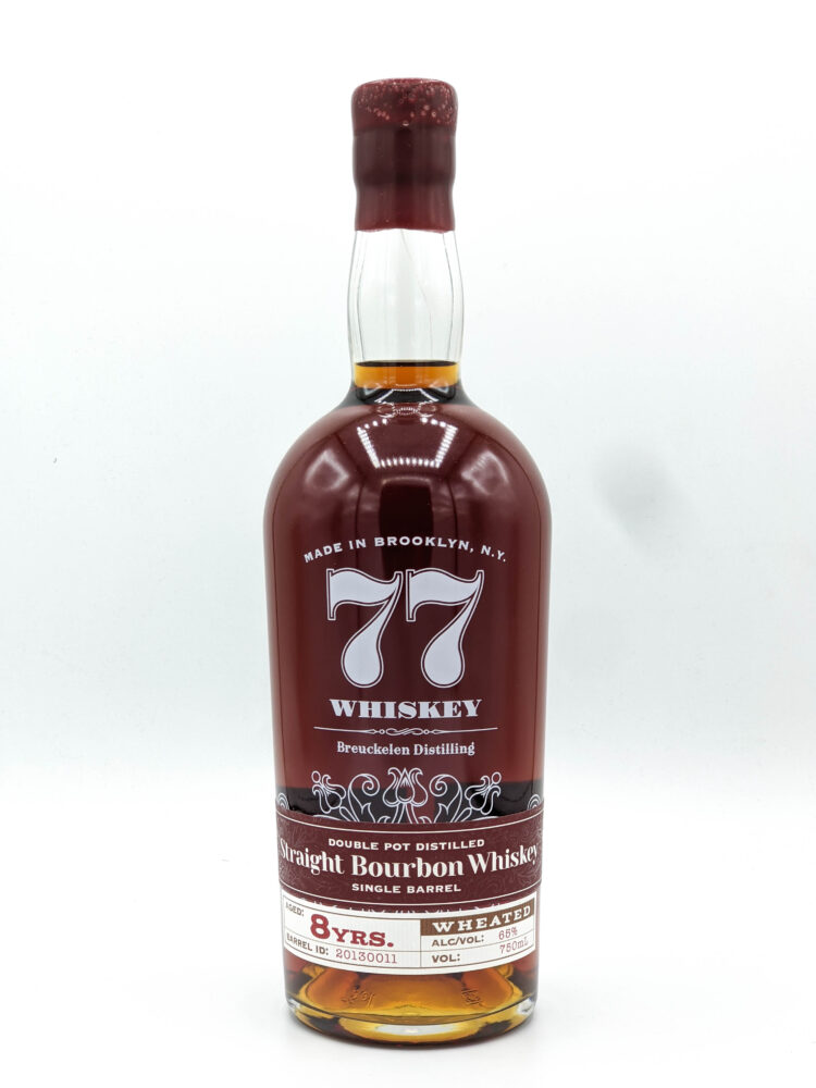 Breuckelen 77 Single Barrel Wheated Bourbon 8yr Cask Strength (2021)