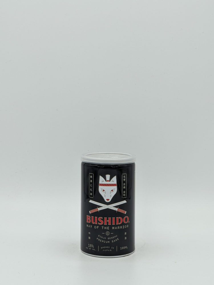 Bushido Way of The Warrior Ginjo Sake Can 180ml