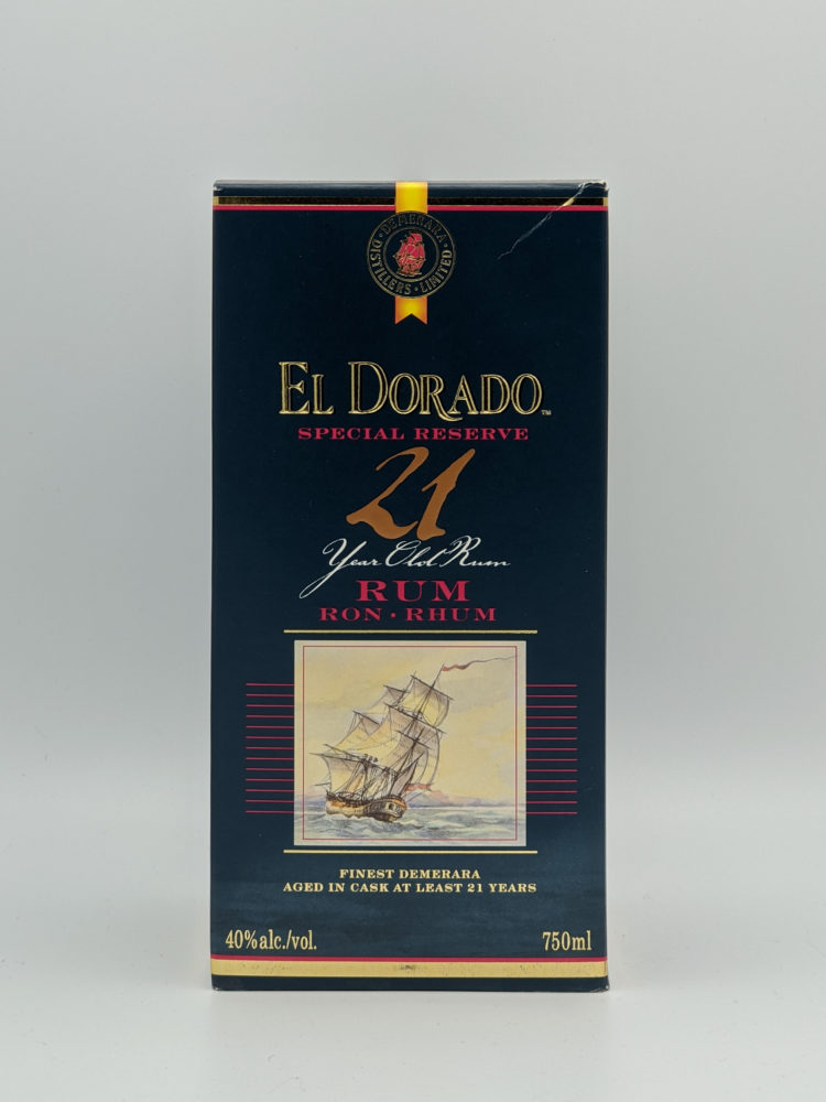 El Dorado 21 year Rum