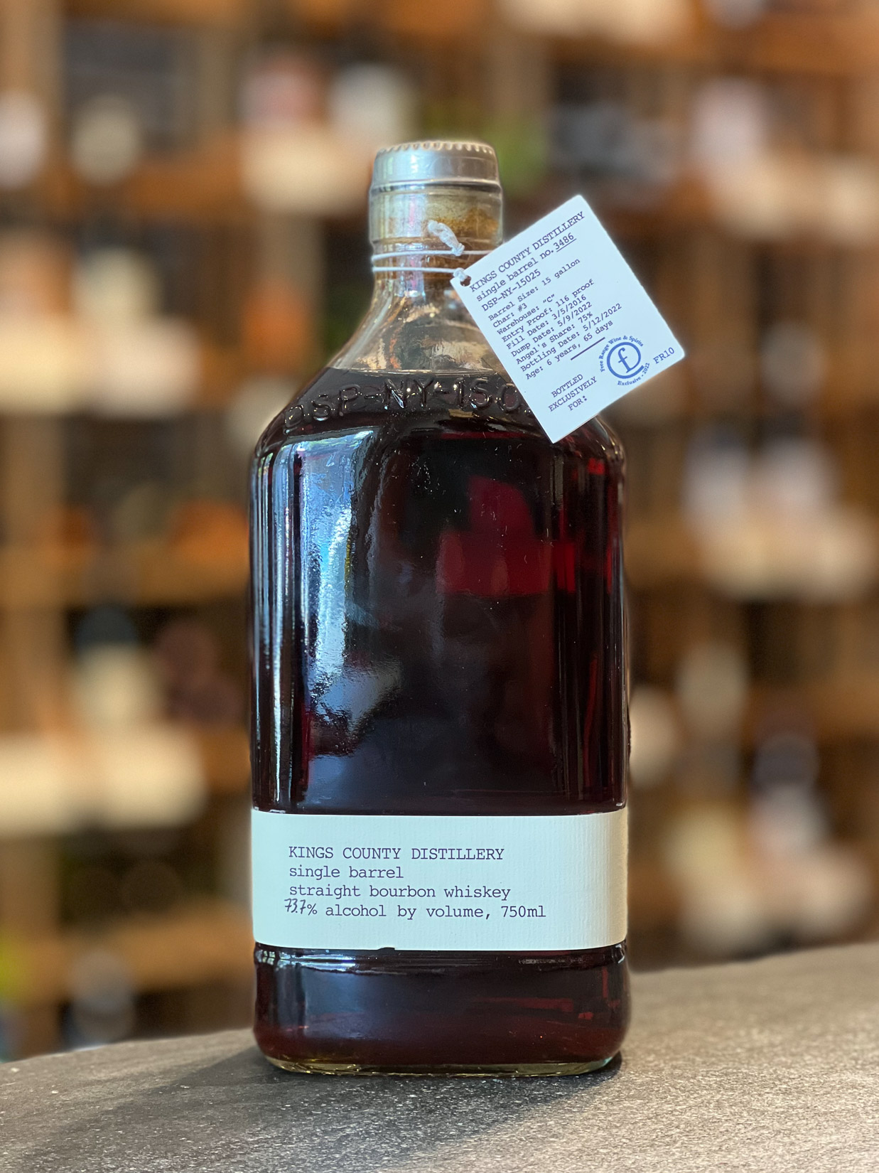 Kings County 6yr Barrel Strength Bourbon FR10 (2022)