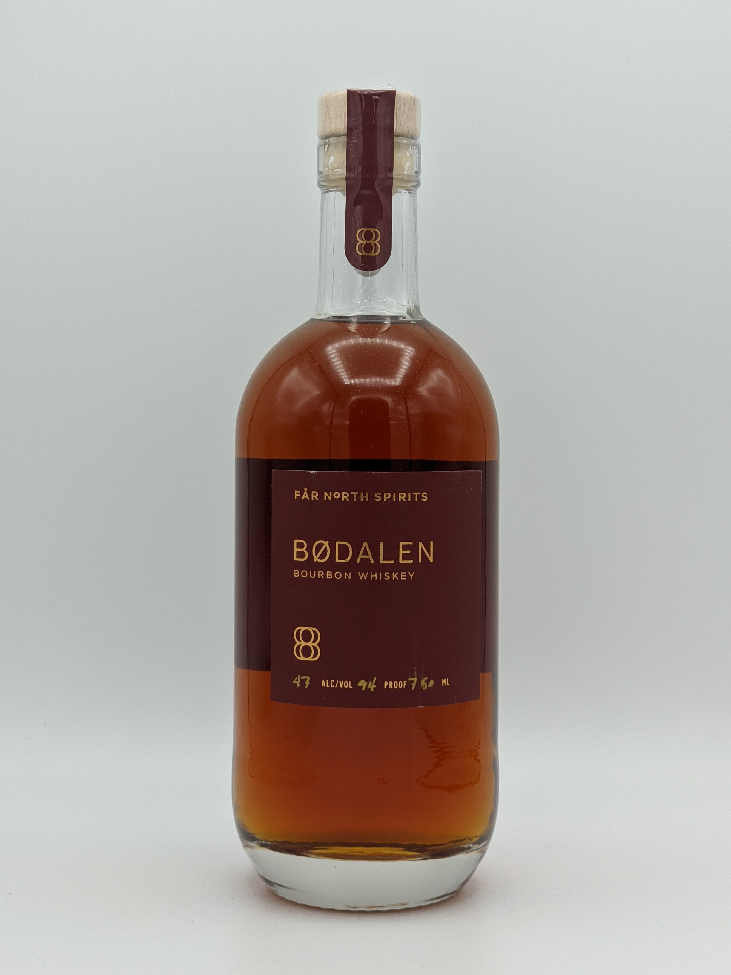 Far North Spirits Bodalen Straight Bourbon Whiskey