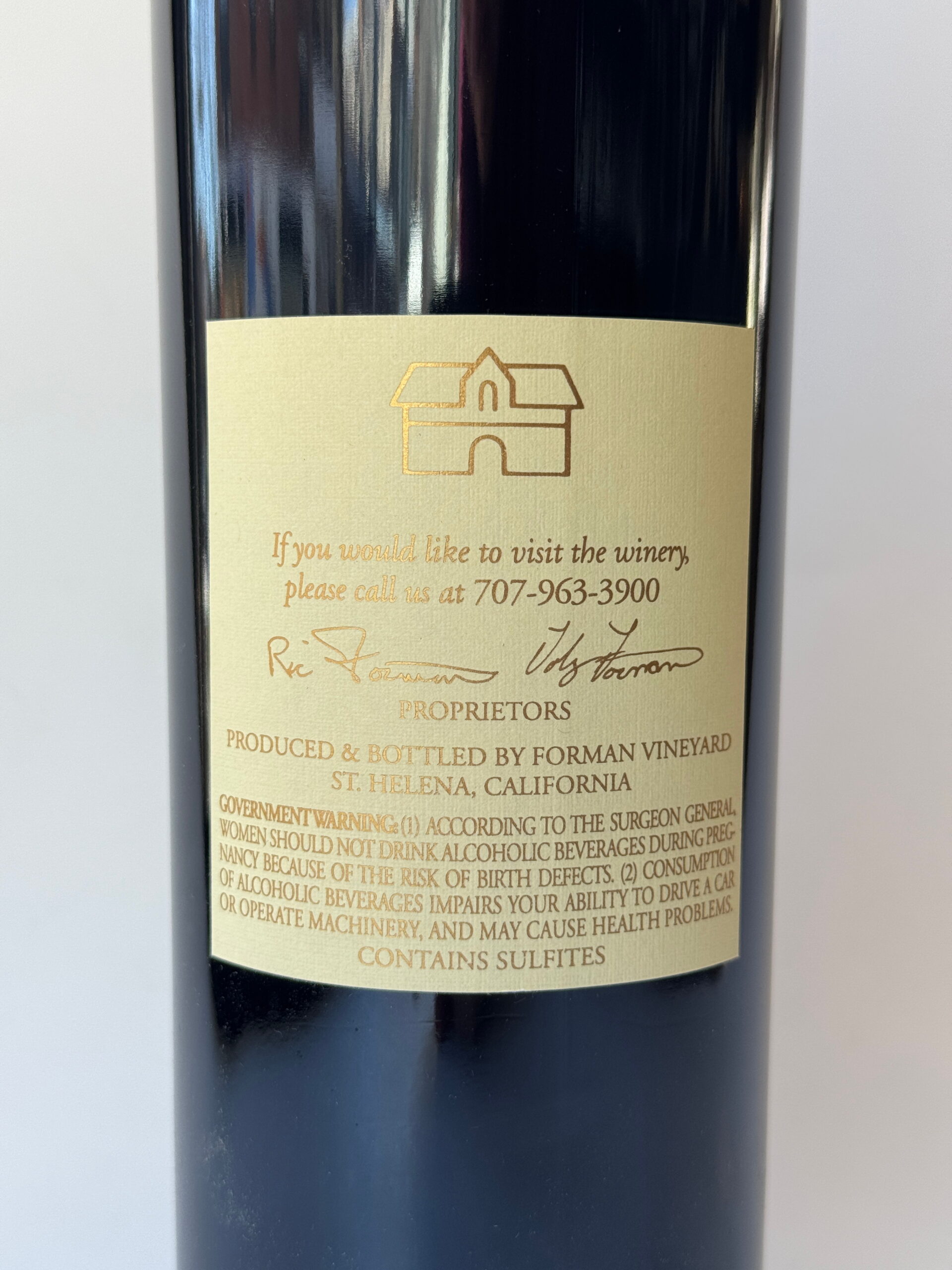 Forman Cabernet Sauvignon 2018 - Image 2