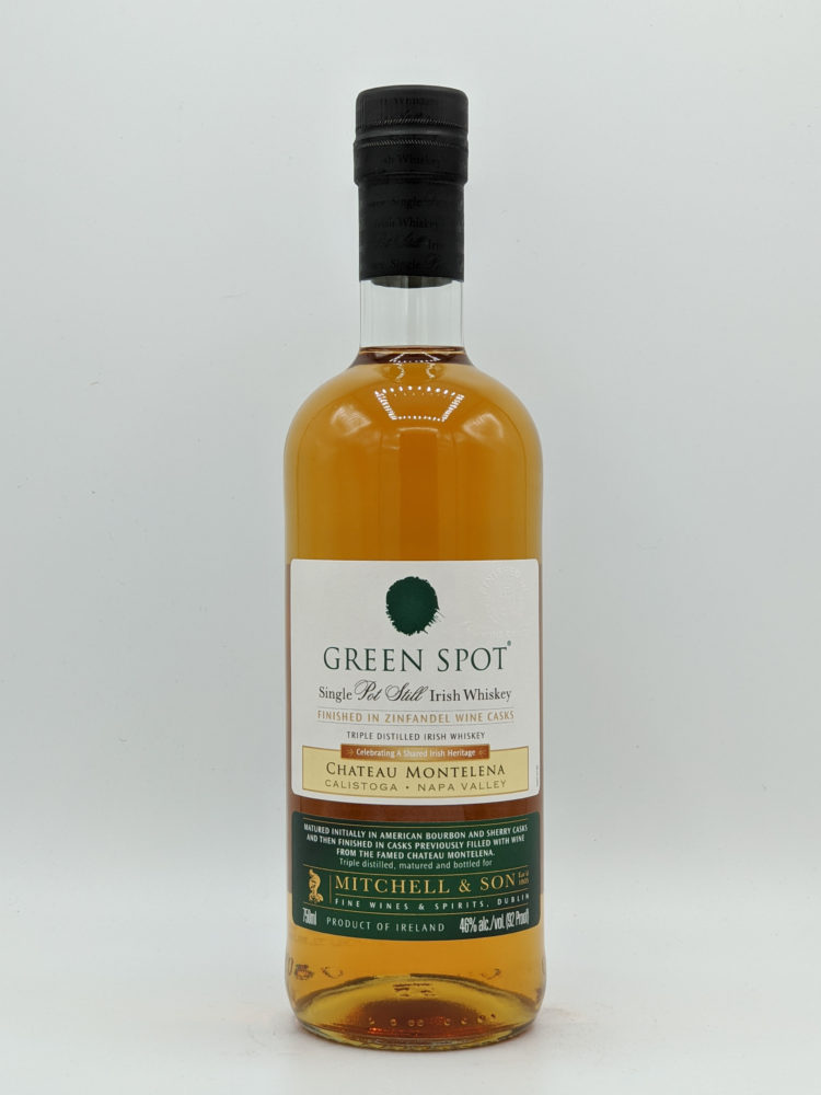 Green Spot Irish Whiskey Chateau Montelena Cask