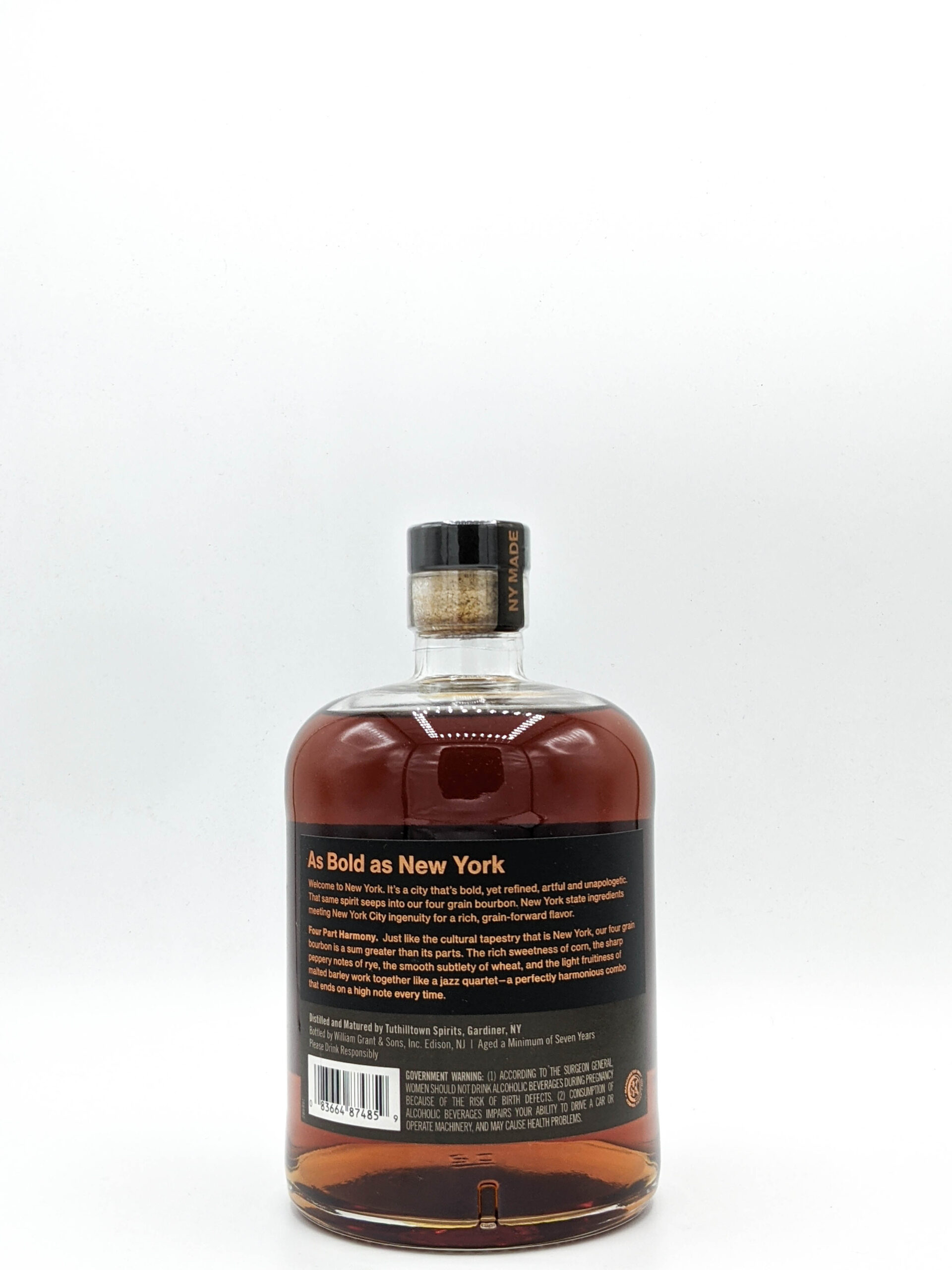 Hudson Whiskey Four Part Harmony 7yr Bourbon - Image 2