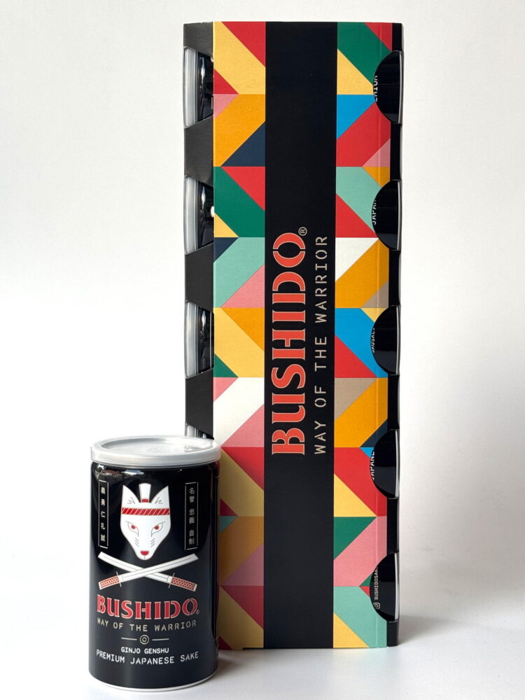 Five Pack - Bushido Way of The Warrior Ginjo Sake Can 180ml
