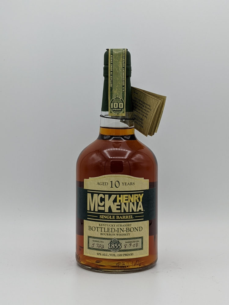 Henry McKenna 10 Year Single Barrel Bourbon (pre barrel #6000)