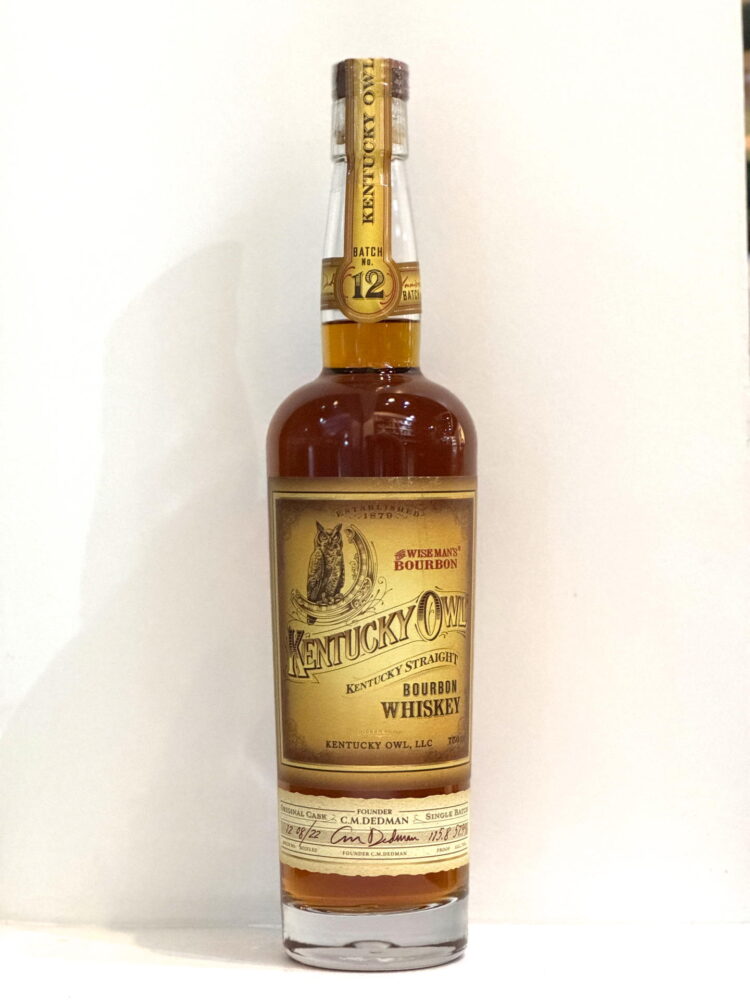 Kentucky Owl Straight Bourbon Batch 12