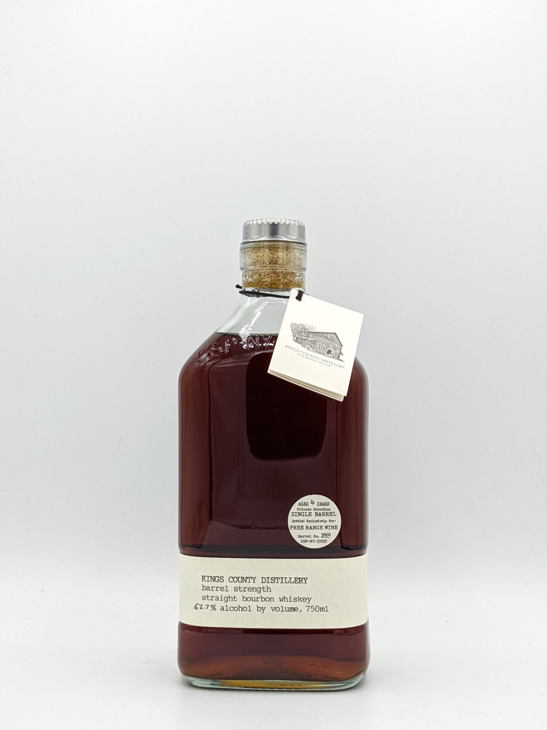 Kings County 4yr Barrel Strength Bourbon FR7 (2020) 750ml