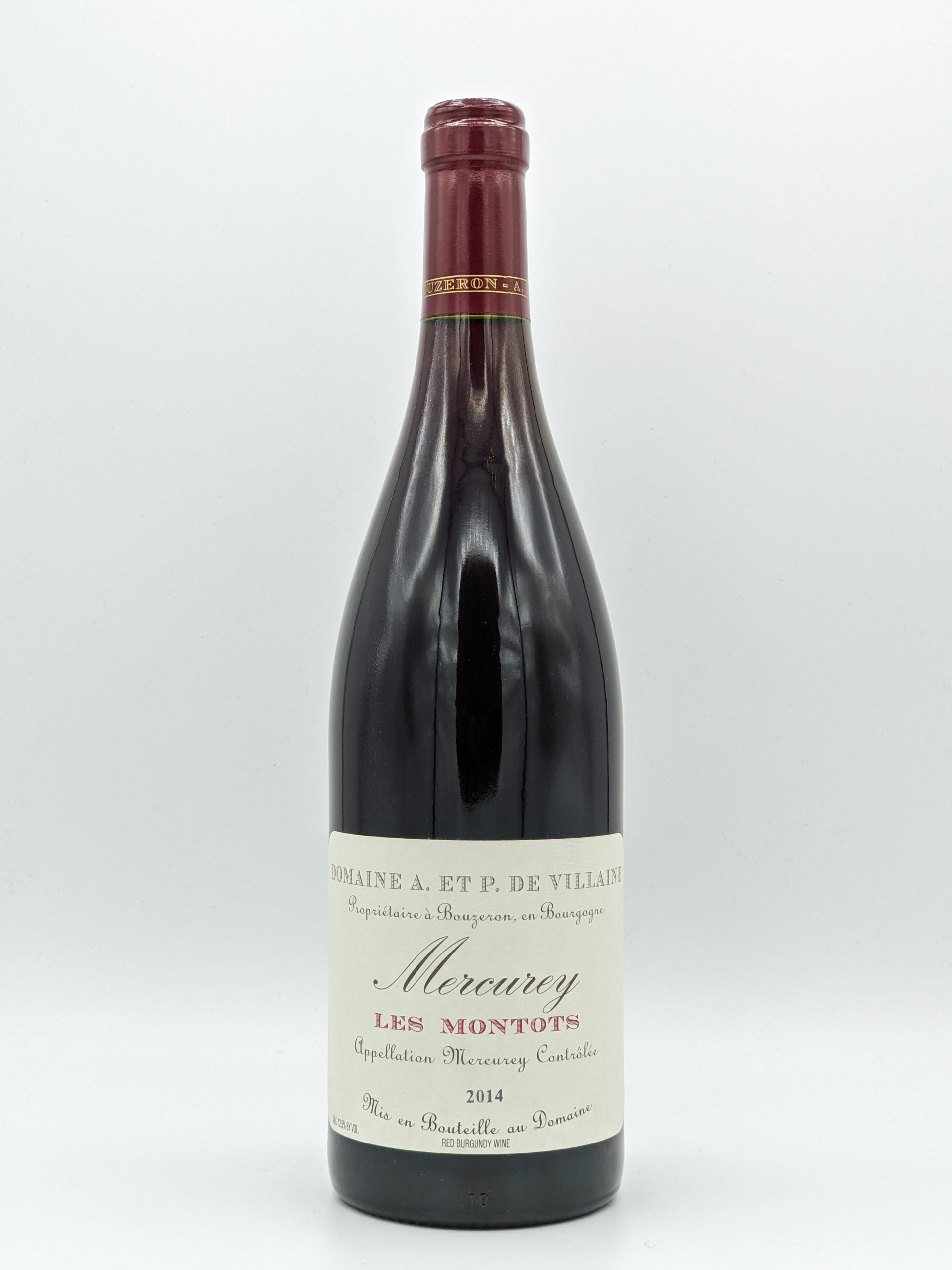 A. & P. Villaine Mercurey Les Montots 2014
