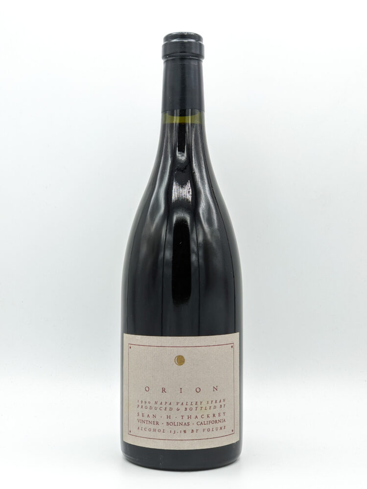 Sean Thackrey Orion 1990