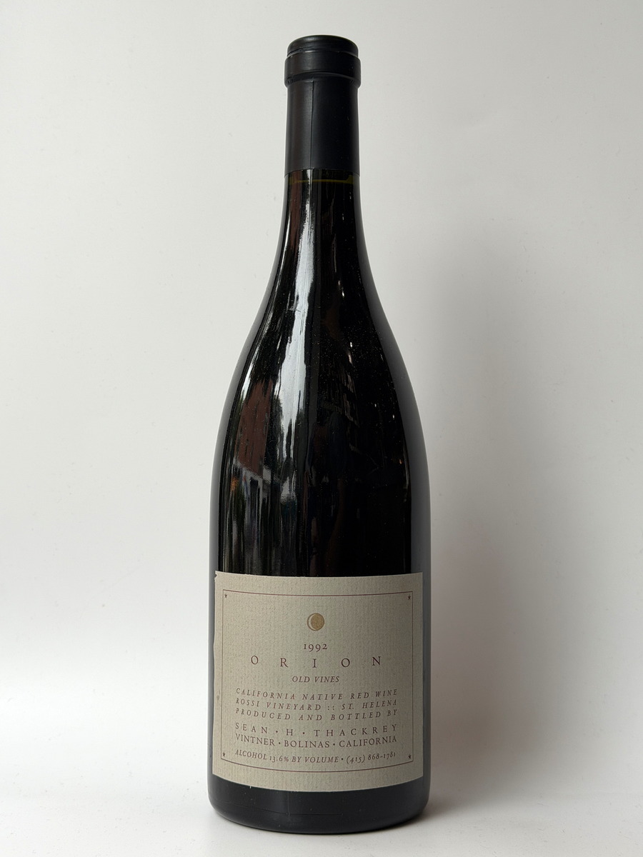 Sean Thackrey Orion 1992