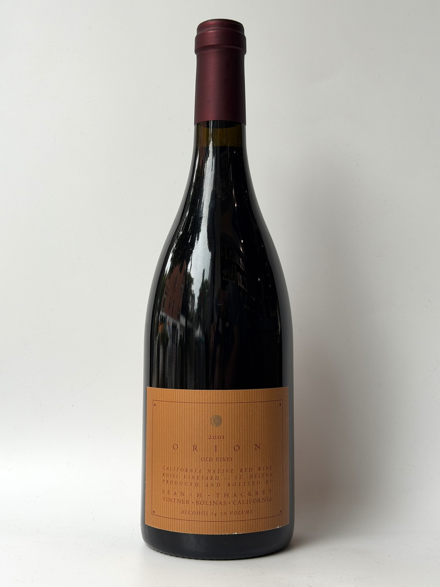 Sean Thackrey Orion 2001