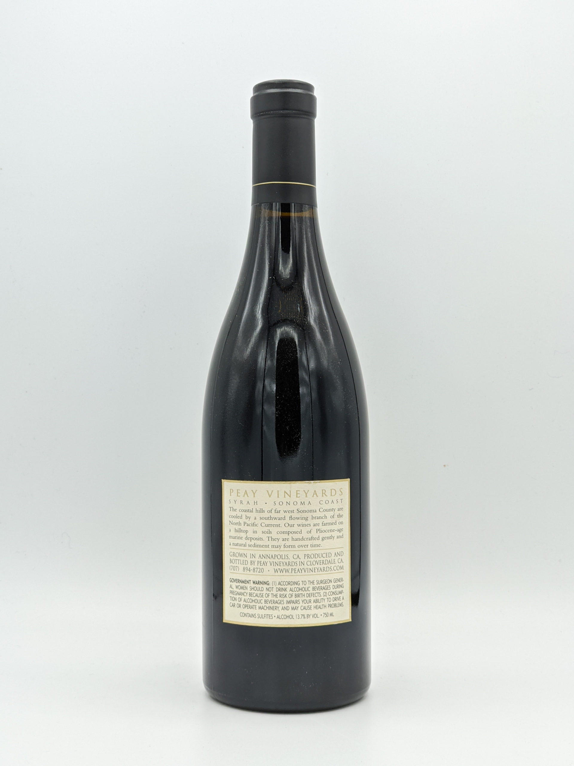 Peay Syrah La Bruma 2007 - Image 2