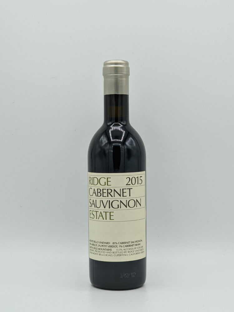 Ridge Cabernet Sauvignon Estate 2015 375ml