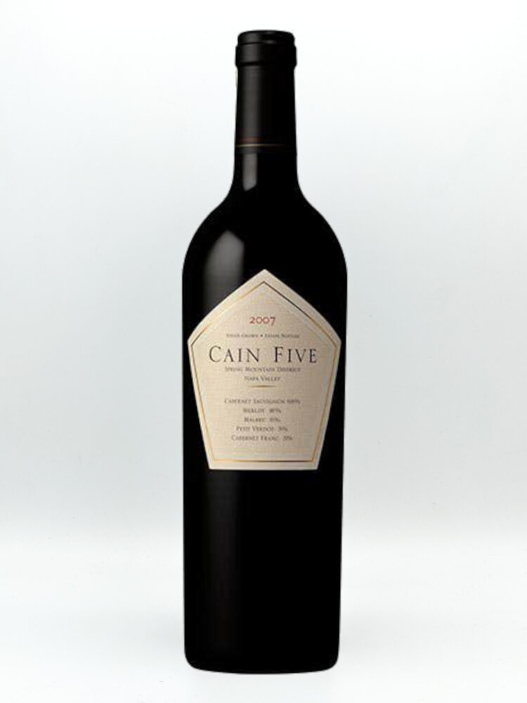 Cain Vineyard Five 2007