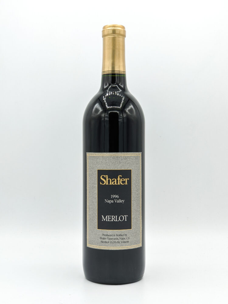 Shafer Merlot 1996