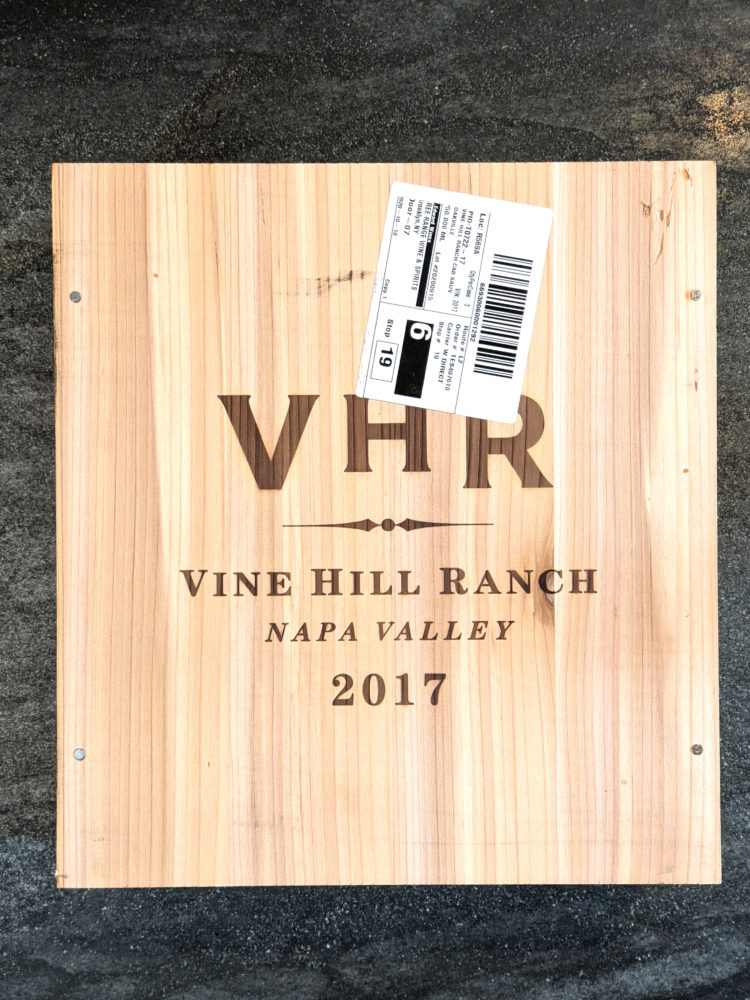Vine Hill Ranch Cabernet Sauvignon Oakville 2017 (3 x .750)