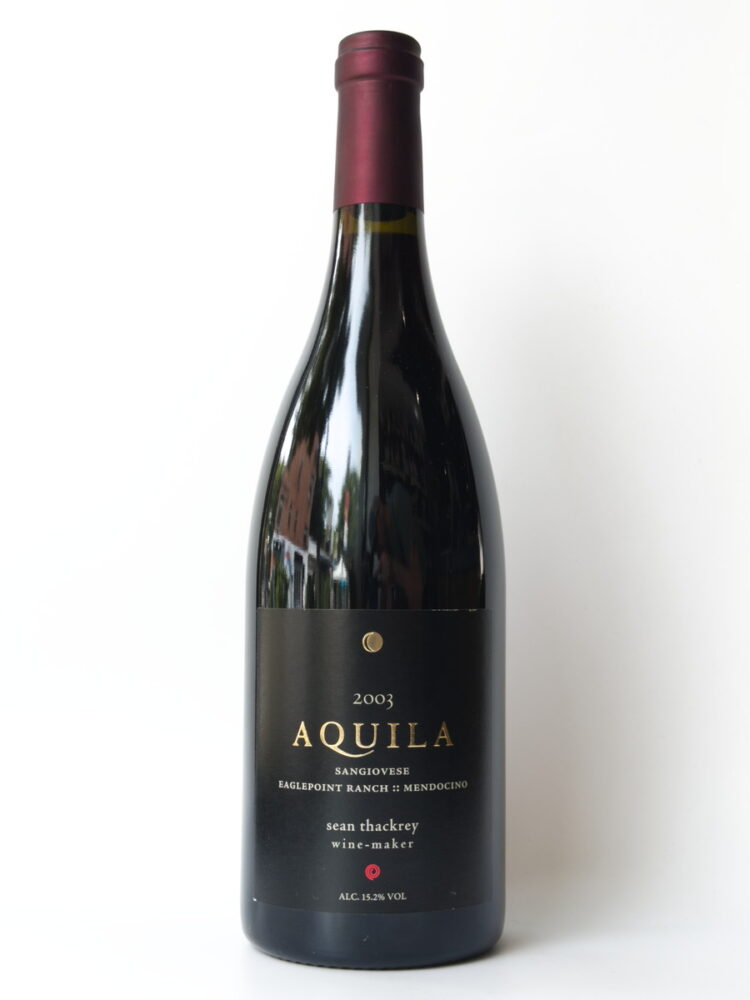 Sean Thackrey Aquila Sangiovese 2003