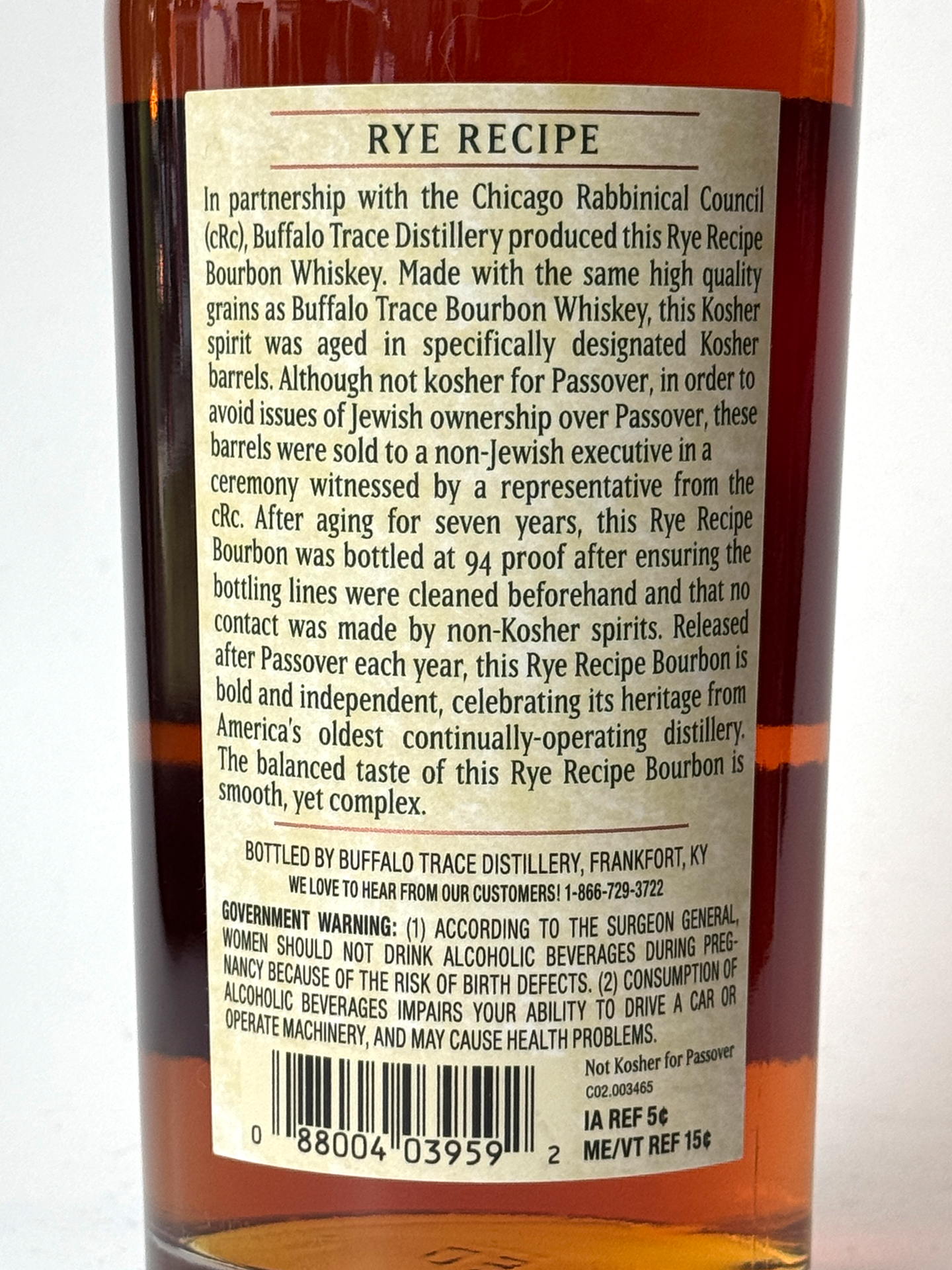Buffalo Trace Kosher Rye Recipe - Image 2