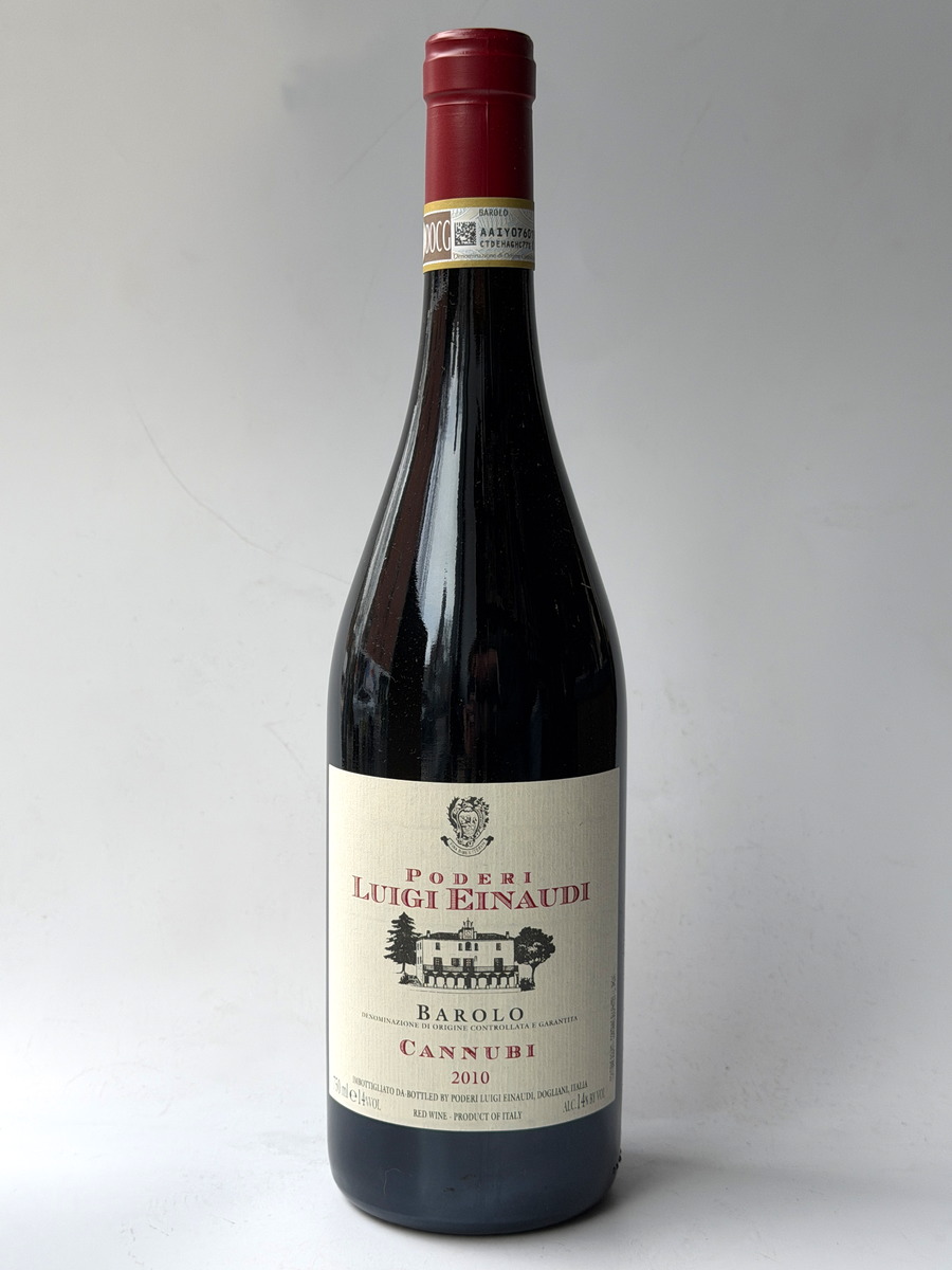 Luigi Einaudi Barolo Cannubi 2010