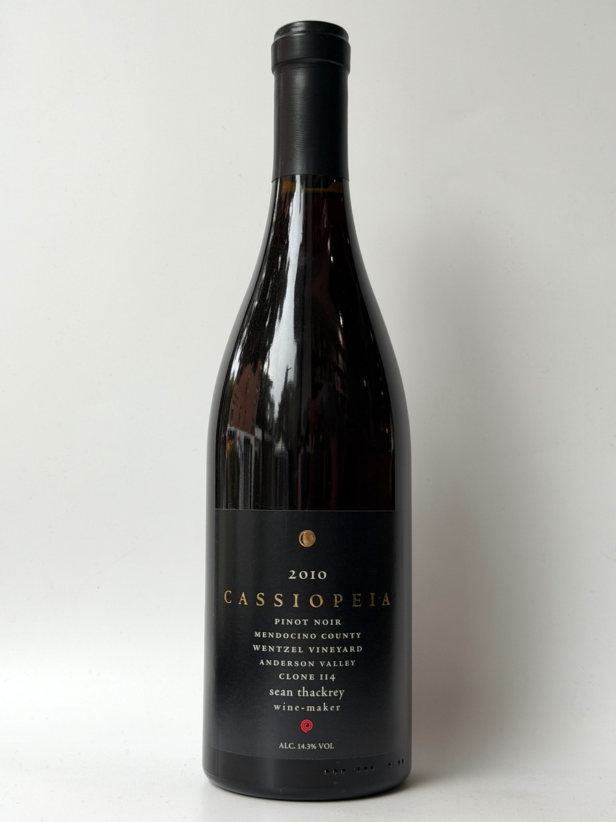 Sean Thackrey Cassiopeia Pinot Noir Clone 114 2010