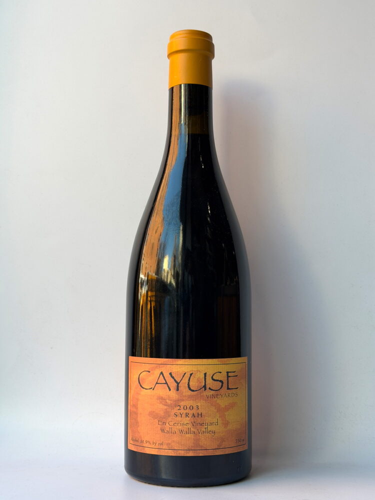 Cayuse Syrah En Cerise 2003