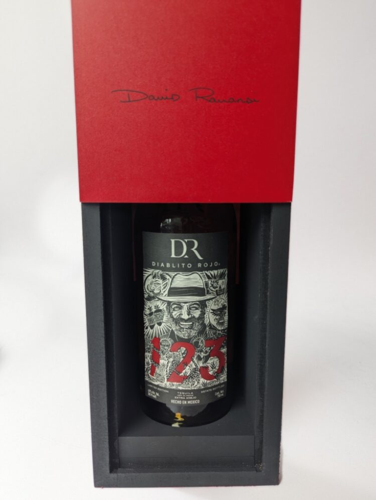 123 Tres Tequila Diablito Rojo Extra Anejo