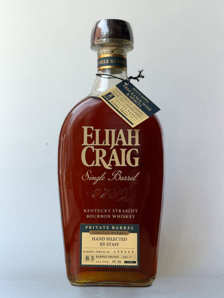 Elijah Craig Free Range Barrel Proof Toasted Barrel Bourbon 8 Year (2026)