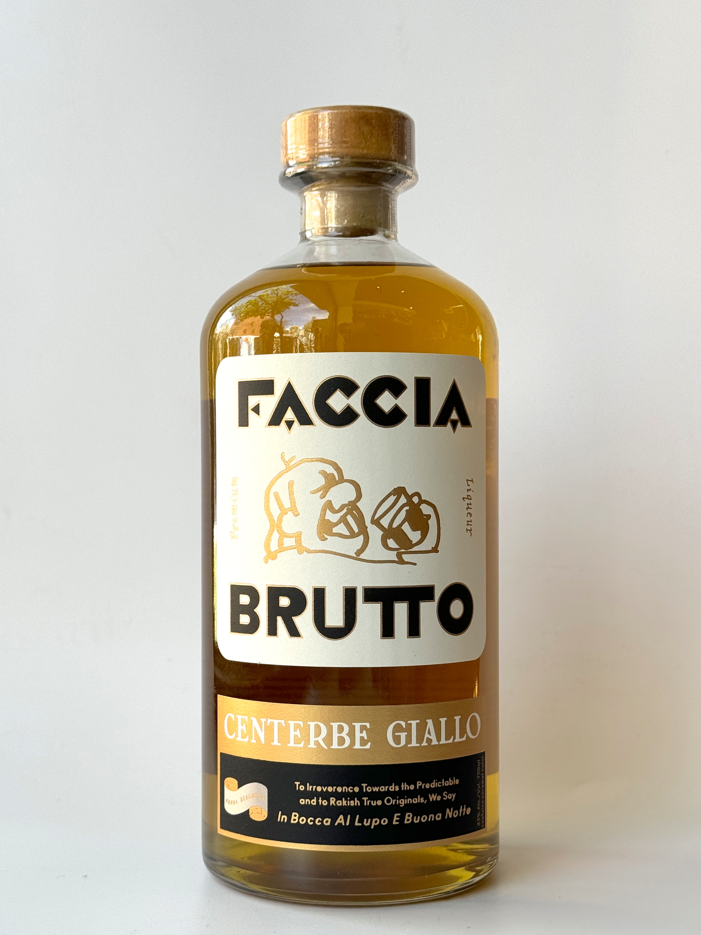 Faccia Brutto Centerbe Giallo