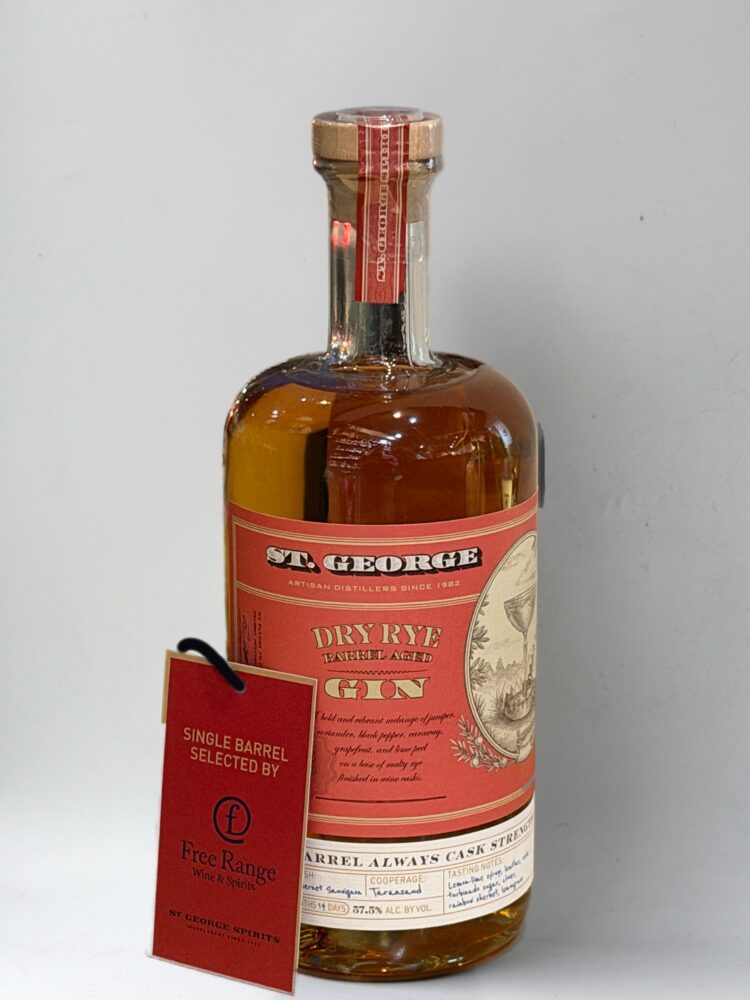 St. George Free Range Cask Strength Single Barrel Gin (2026)