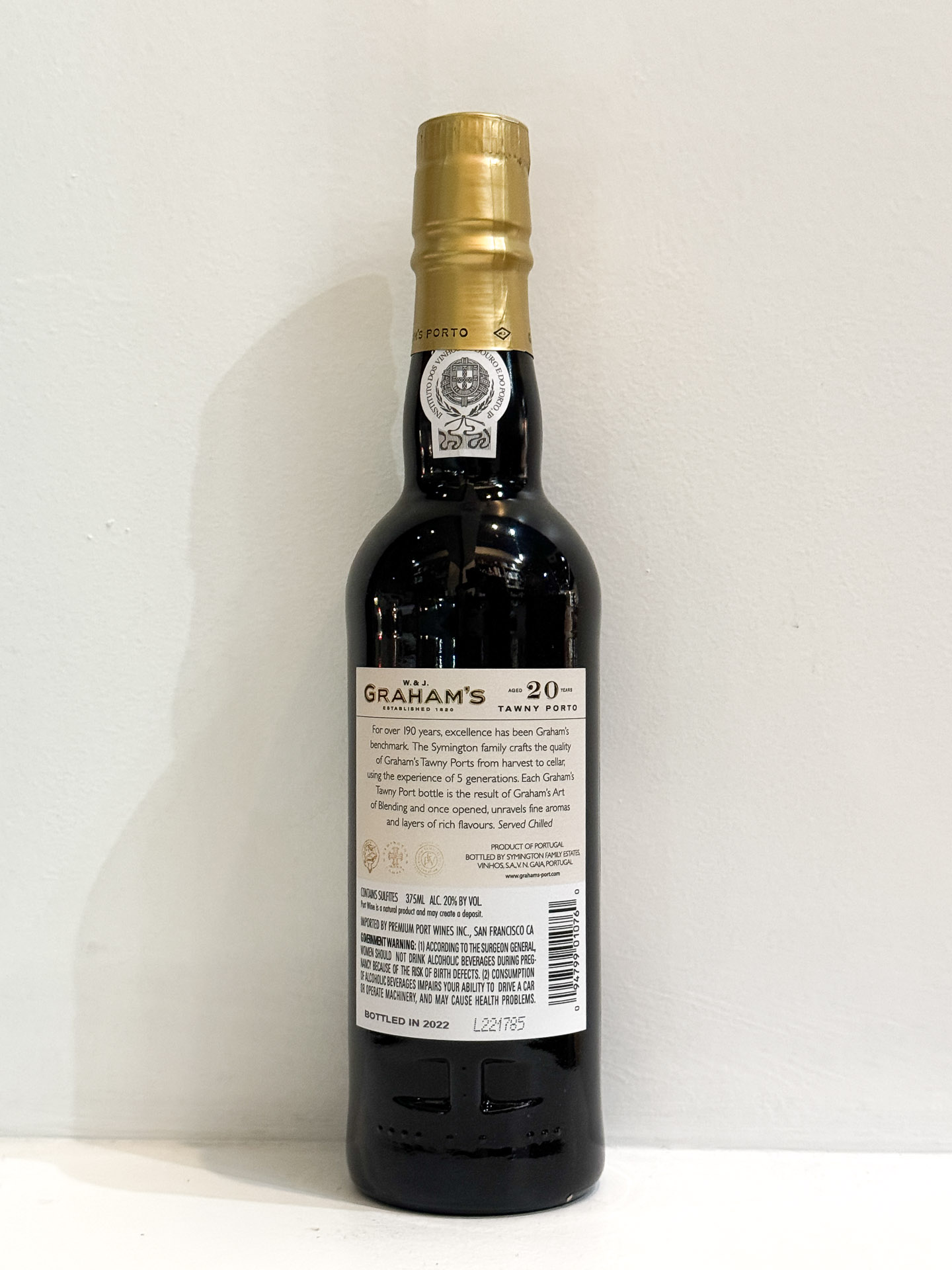Graham's Port Tawny 20 Year 375mL - Image 2