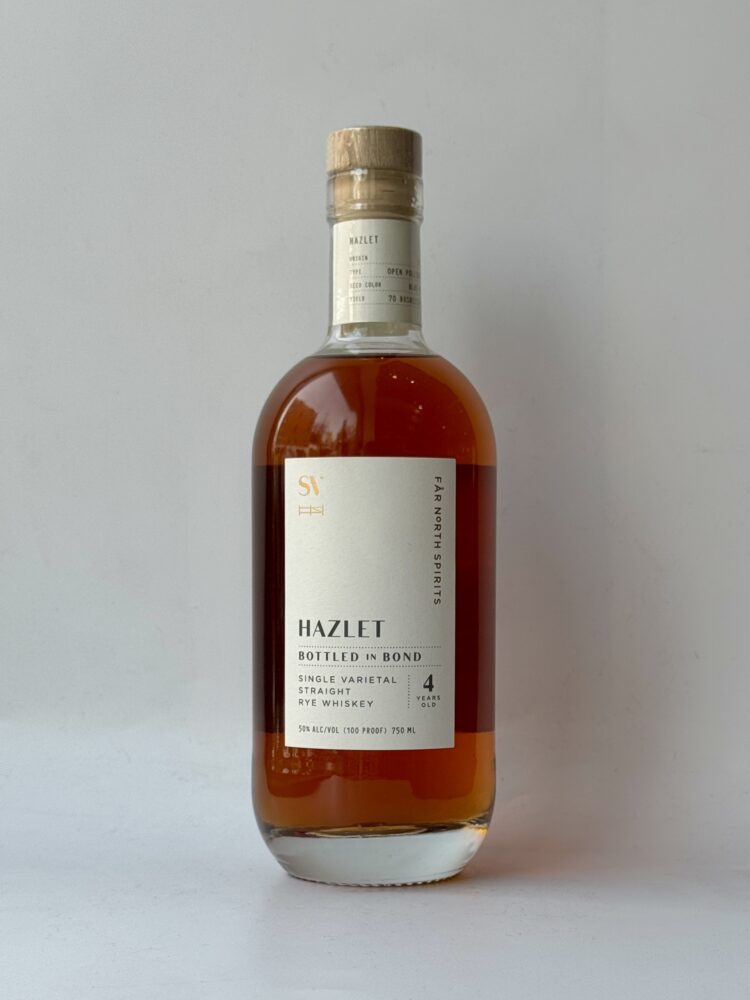 Far North Spirits Hazlet BiB Single Varietal Straight Rye Whiskey