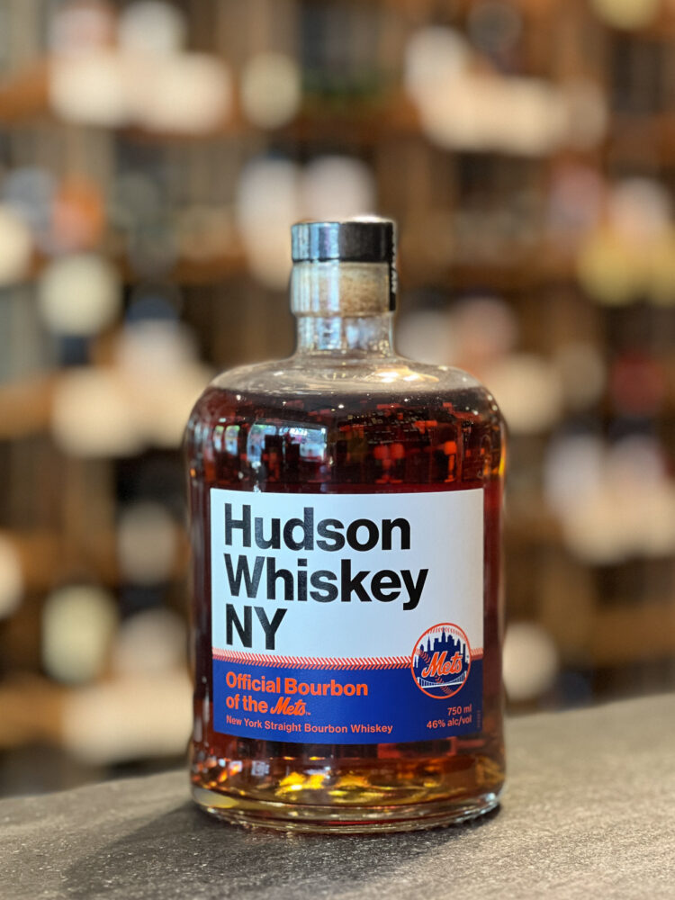 Hudson Whiskey x NY Mets Straight Bourbon Whiskey