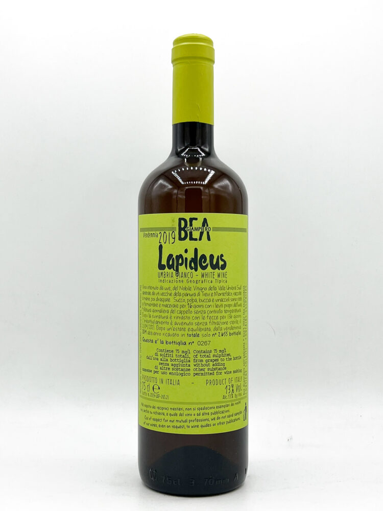 Paolo Bea Lapideus 2019