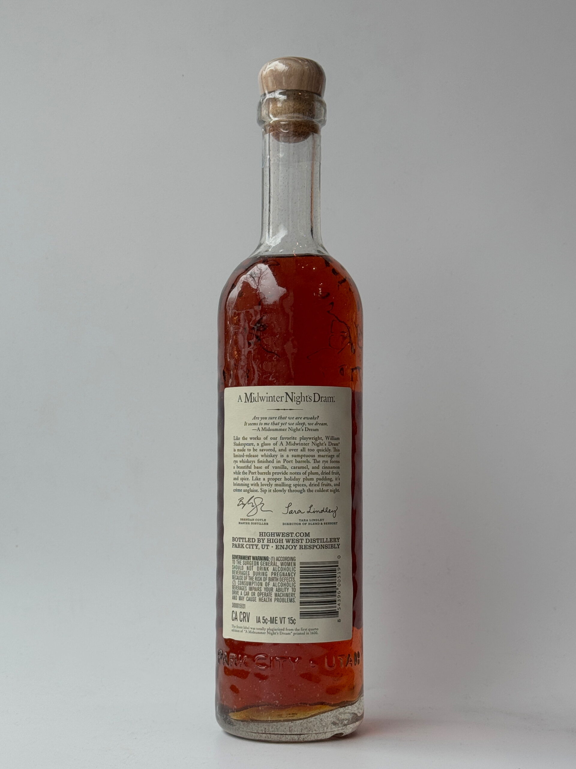 High West A Midwinter Nights Dram (act 12) - Image 2