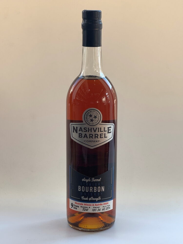 Nashville Barrel Company Cask Strength Bourbon Whiskey 9 Year (#8241)