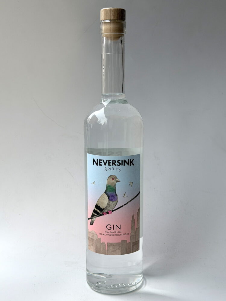 NeverSink Spirits New York Dry Gin 'Pigeon'