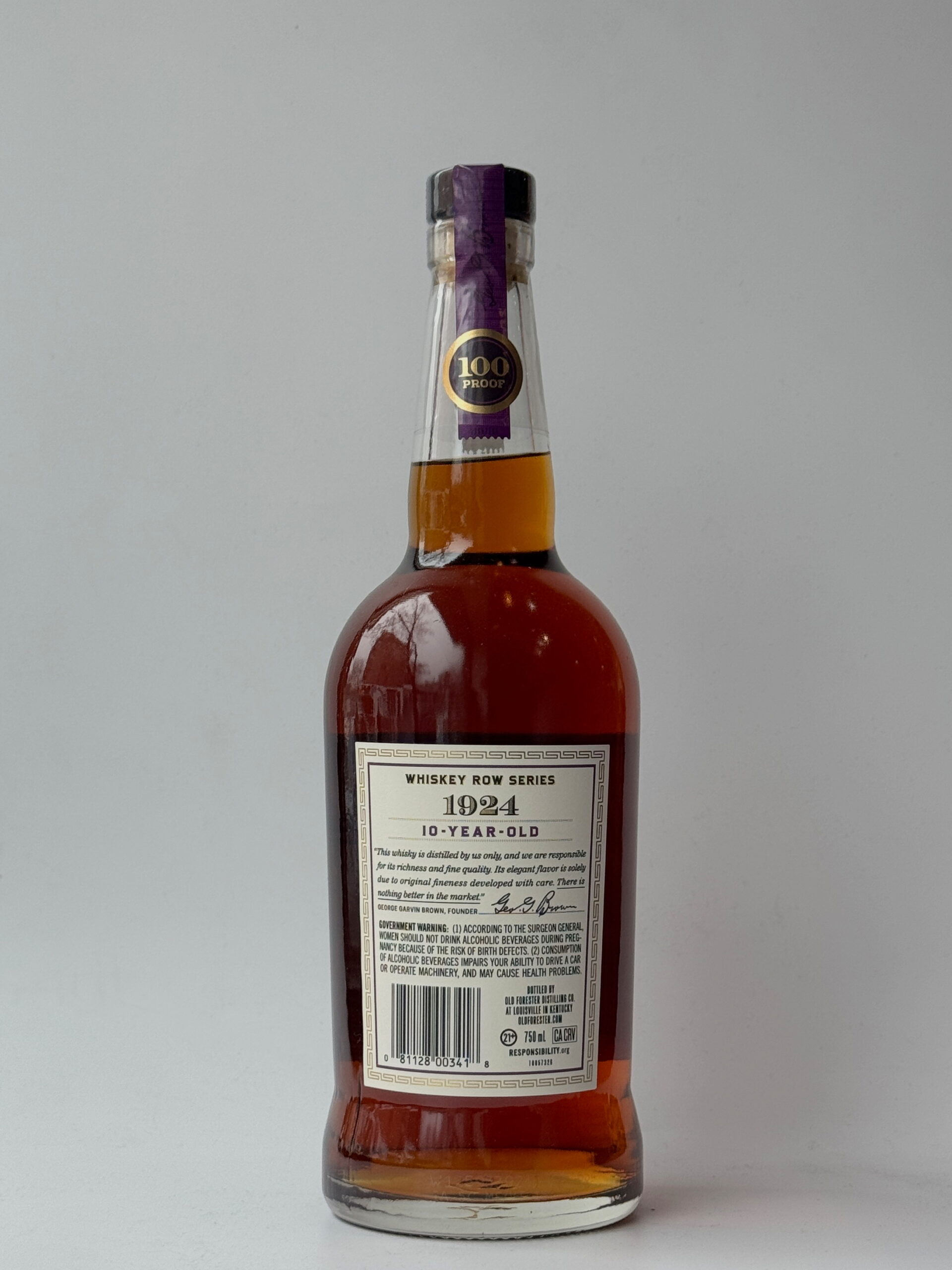 Old Forester 1924 10 year - Image 2