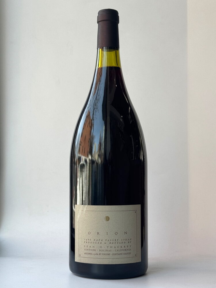 Sean Thackrey Orion 1986 1.5L