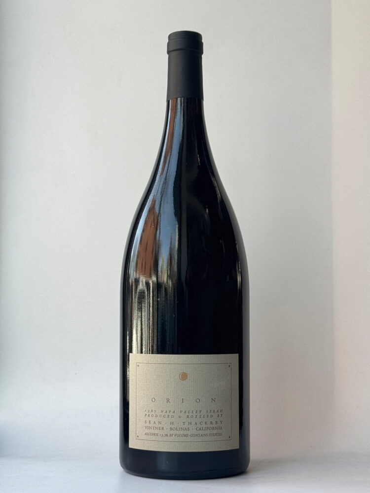 Sean Thackrey Orion 1987 1.5L