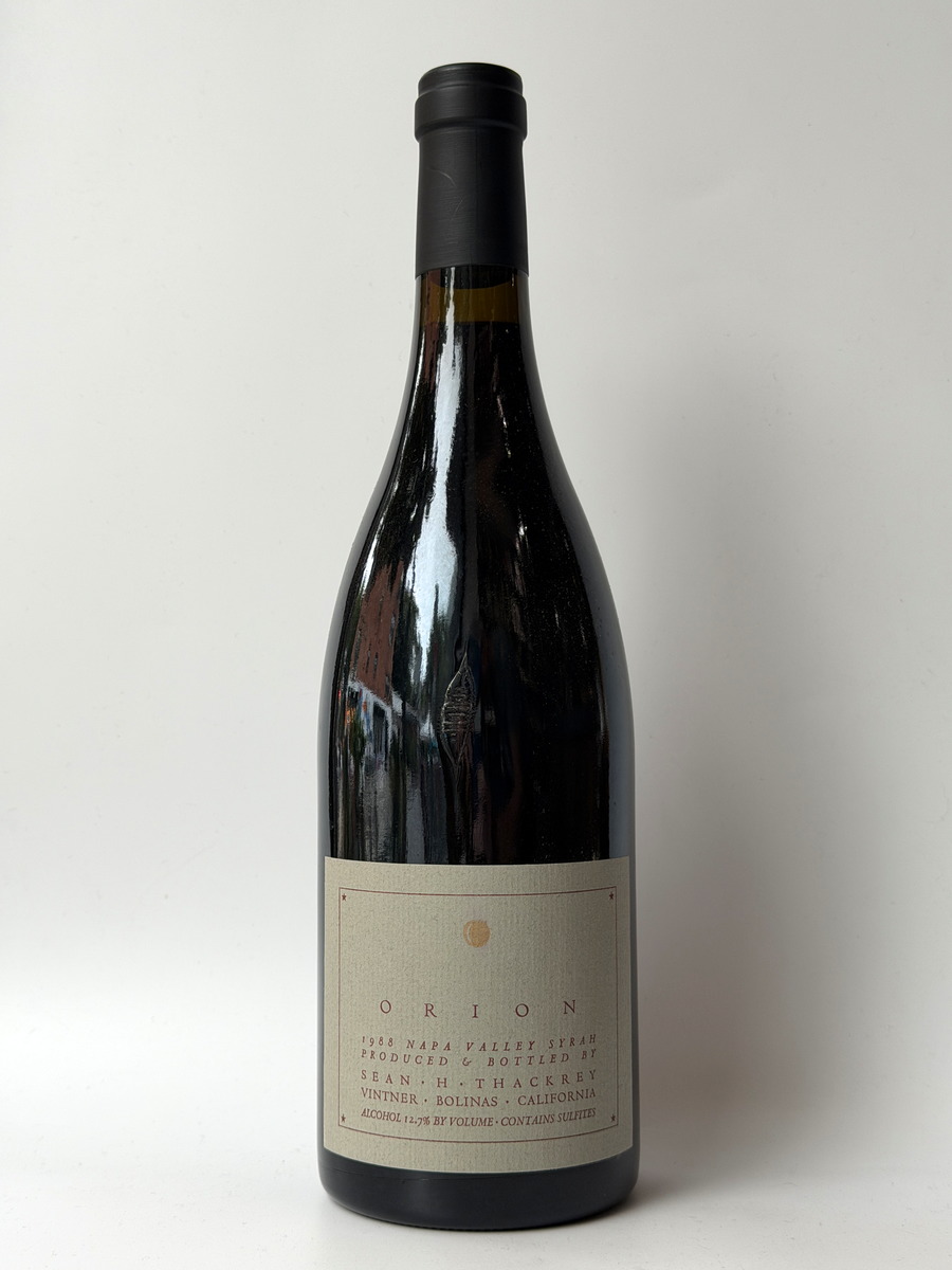 Sean Thackrey Orion 1988