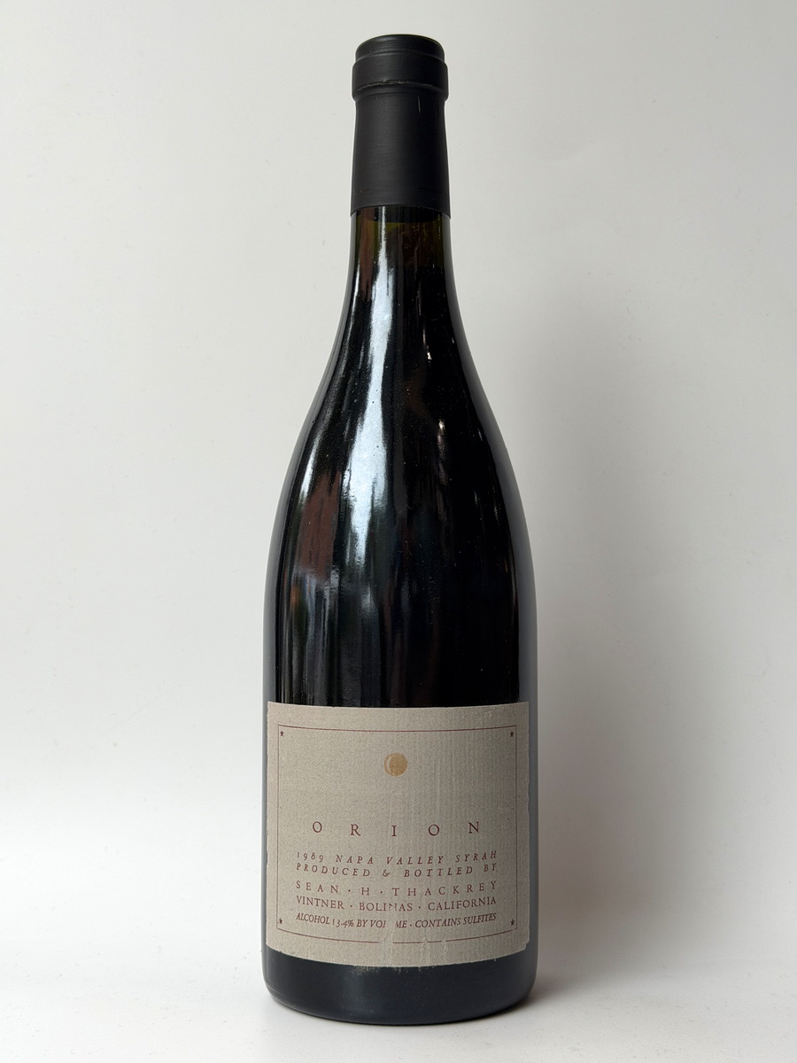 Sean Thackrey Orion 1989