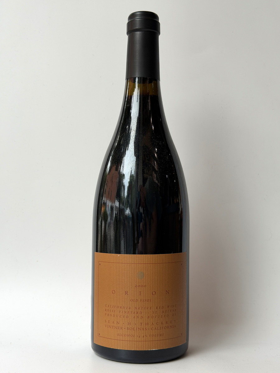 Sean Thackrey Orion 2000