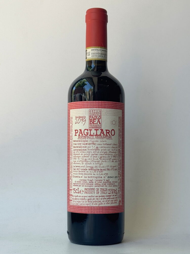 Paolo Bea Pagliaro Sagrantino 2019