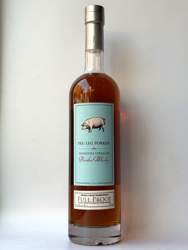 Peg Leg Porker Tennessee Straight Bourbon Whiskey Full Proof