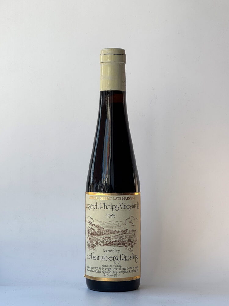 Joseph Phelps Late Harvest Johannisberg Riesling 1985 375ml